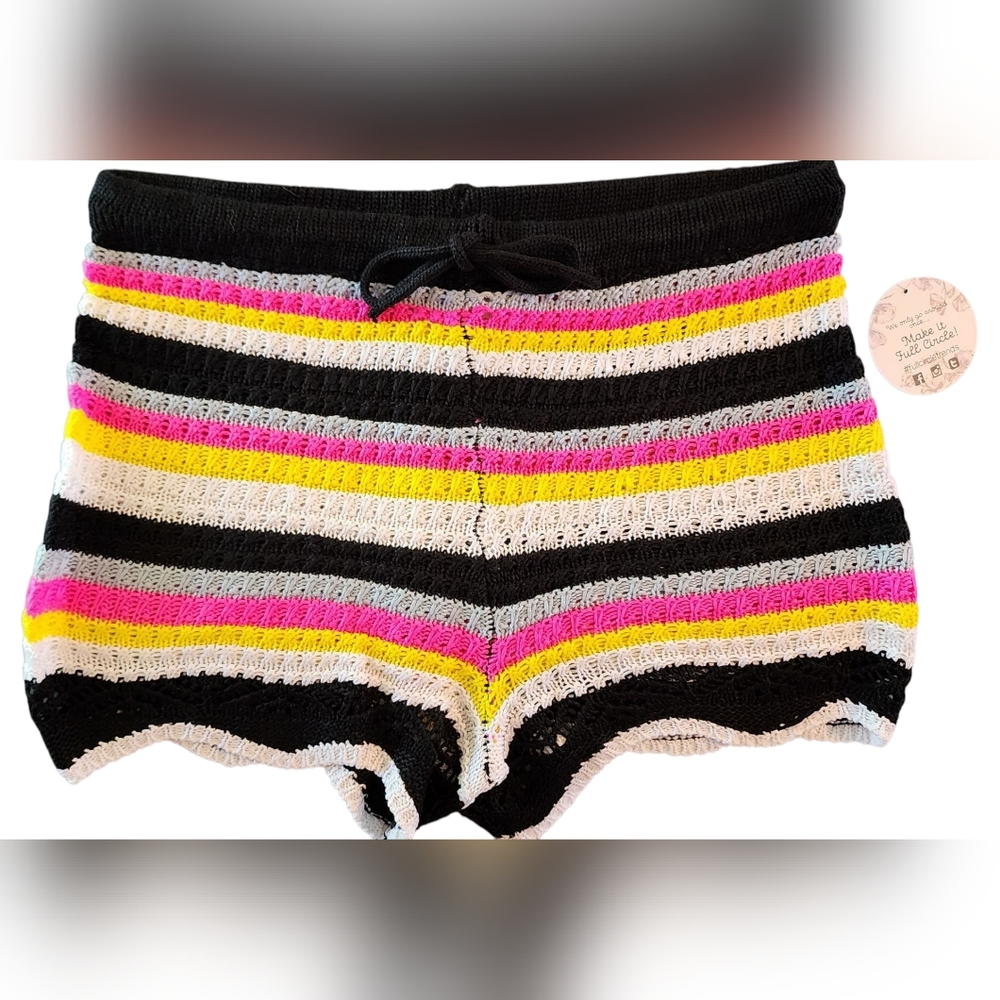 Jolie & Jay Crochet Tank Top & Shorts Set Women's XL NWT - Picture 8 of 12